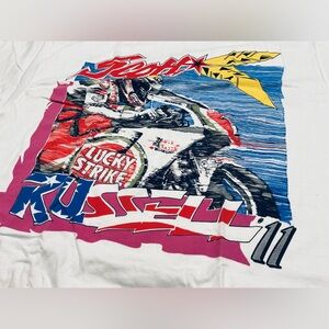 Scott Russell #11 Lucky Strike motogp t-shirt